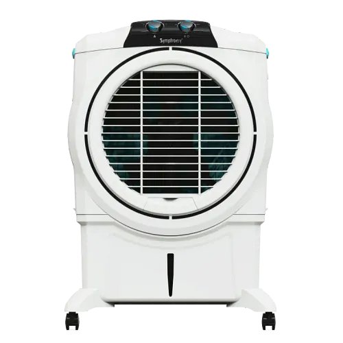 Symphony Sumo 75 XL Desert Air Cooler For Home with Honeycomb Pads, Powerful +Air Fan, i-Pure Console and Low Power Consumption (75L, White)
