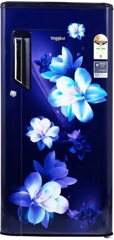 Whirlpool 185 L Direct Cool Single Door 2 Star Refrigerator (Sapphire Linnea, 200 IMPC PRM 2S Sapphire Linnea)