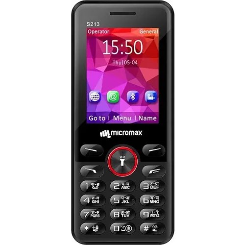 Micromax S213 (Black+Red)