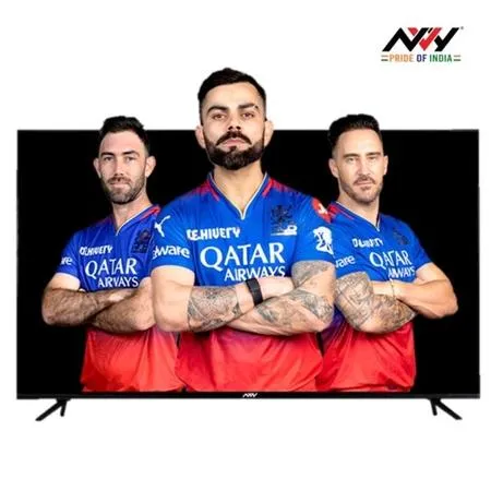 NVY 80 cm (32 inch) HD Ready Smart Frameless LED TV,NVA32SNR1, Black, 2023 Model