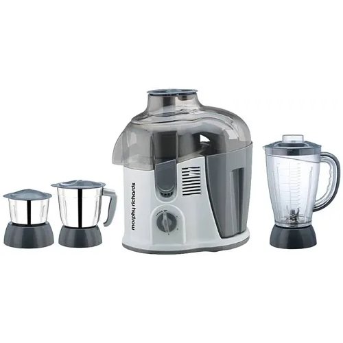 Morphy Richards Divo Plus Juicer Mixer Grinder 500 W Juicer Mixer Grinder (640130 | 3 Jars | Grey and Dark Grey)