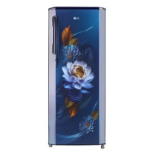 LG 261 L Direct Cool Single Door 3 Star Refrigerator (Blue Water Lily, GL-B281BBWX)