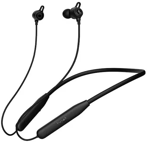 boAt Rockerz 109 Bluetooth Neckband with 40 hrs Playback,ENx Technology, Beast Mode (60ms), Magnetic Buds, Dual Pairing, Asap Charge, IPX5 Water Resistance(Active Black)