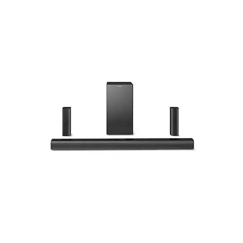 Philips Audio TAB4519/94 5.1CH Soundbar with Wireless Satellites and Subwoofer, Bluetooth v5.0, (Black)
