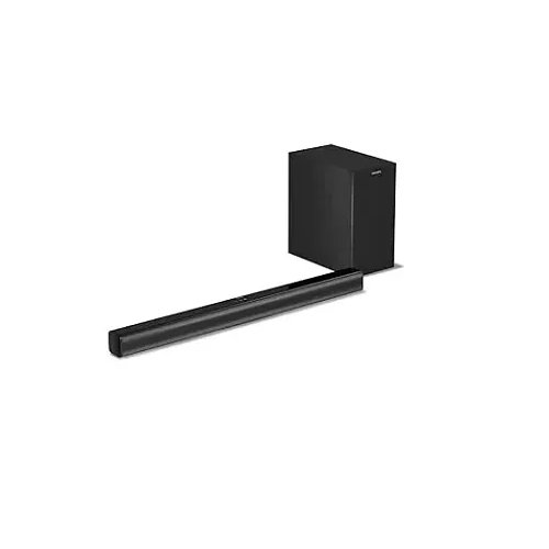 Philips TAB4319 Soundbar: 2.1 CH 80W Wired Subwoofer, Powerful Bass Effect – Bluetooth, HDMI ARC & Multiple Connectivity