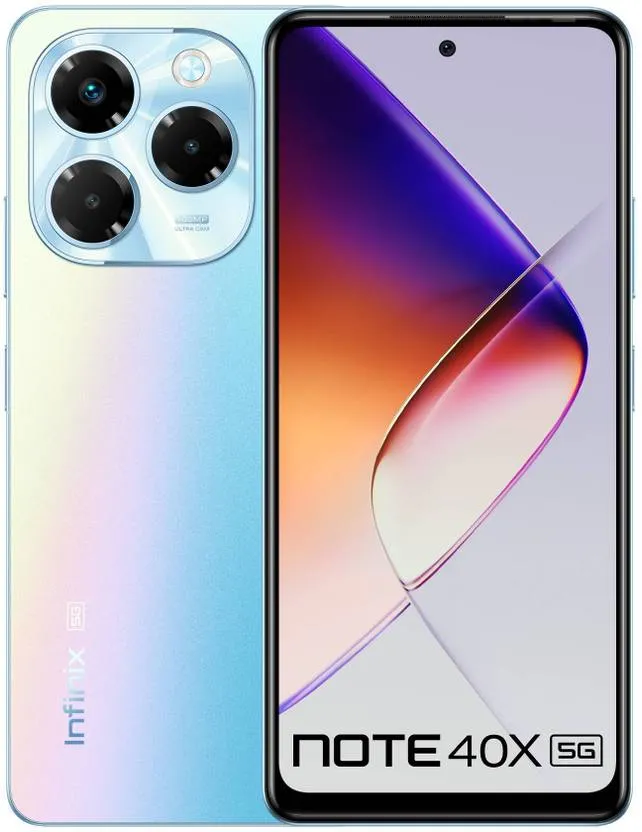Infinix Note 40X 5G, Palm Blue (8GB, 256GB)