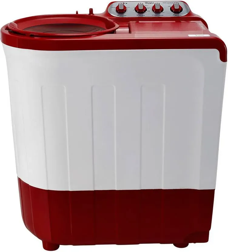 Whirlpool 7.5 kg 5 Star, Supersoak Technology Semi Automatic Top Load Washing Machine Red (Ace 7.5 Sup Soak (Coral Red) (5 yr))