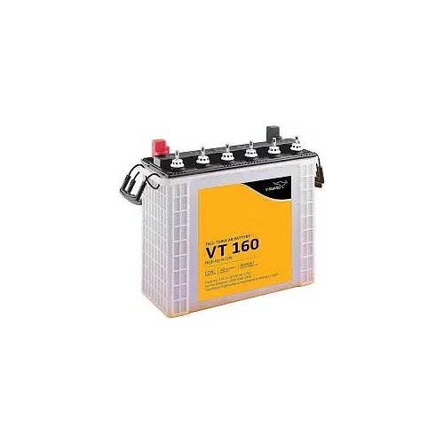 V-Guard VT160 Tall Tubular Battery 152Ah C20@27C 48 Months Warranty VT160 use with Pure Sine Wave Inverter