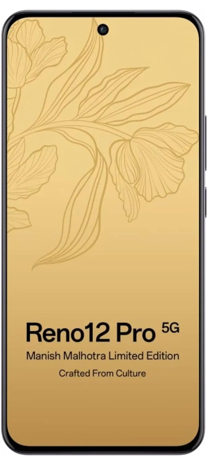 Oppo Reno 12 Pro 5G (Manish Malhotra Limited Edition, 256 GB) (12 GB RAM)
