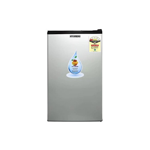 Refrigerator HP101/2025 Compact Single Door Refrigerator — Grey