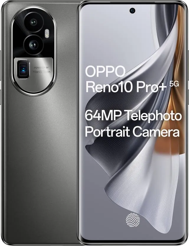Oppo Reno 10 Pro+ 5G (Silvery Grey, 12 GB, 256 GB)