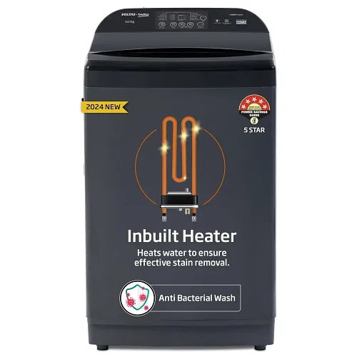 Voltas Beko 10 kg Fully Automatic Top Load Washing Machine with In-built Heater (WTL1006UEAH / OBS3060)