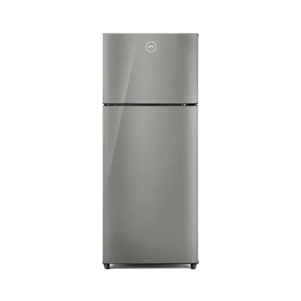 Godrej 216 L Frost Free Double Door Top Mount 2 Star Refrigerator (RT EONALPHA 250B RI JT ST, Jet Steel)