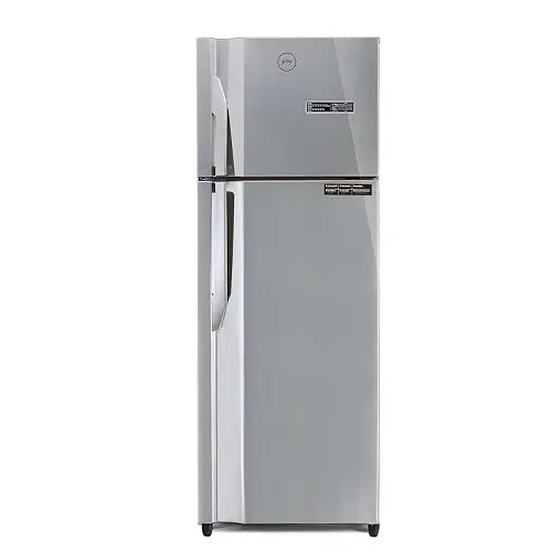 Godrej 308 L Double Door Refrigerator (RT EONVIBE 346B HCIT ST RH, Steel Rush)