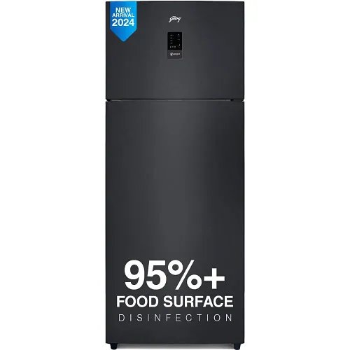 Godrej 472 L 2 Star Inverter Frost Free Double Door Refrigerator (RT EONREGALIS 517B RCI MT BK, Matte Black)