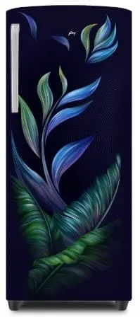 Godrej 238 L 5 Star Direct Cool Single Door Refrigerator Fusion Blue (RD EMARVEL 260C THI FU BL SD03437)