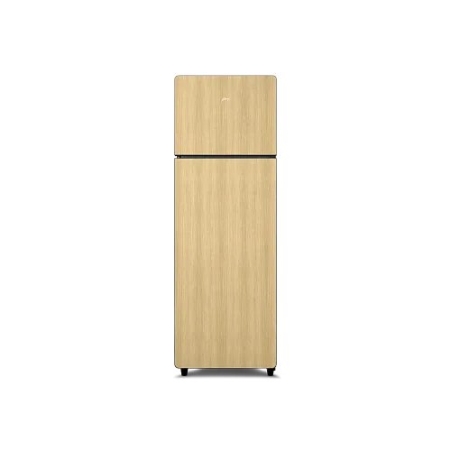 Godrej 244 L 3 Star Wood Finish, 30 Days Farm Freshness, Frost Free Inverter Double Door Refrigerator (RT EONVOGUE 280C RI OK WD, Oak Wood)