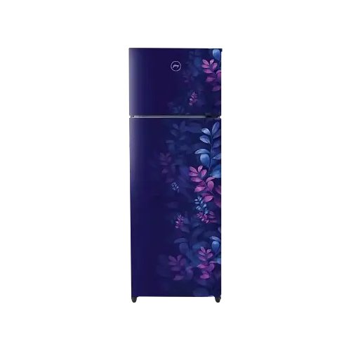 Godrej 244 L 2 Star Frost Free 4-In-1 Fully Convertible Technology, Nano Shield Technology Inverter With Freshness up to 30 Days Double Door Refrigerator (RT EONVALOR 280B RCIT AR BL, Aria Blue)
