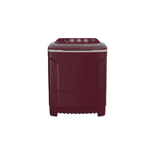 Godrej 7.5 Kg 5 star Edge Prima Semi-Automatic Top Loading Washing Machine (WSEDGE CLS 75 5.0 PRA MNRD, Wine Red, 100% rust proof poly propylene body)