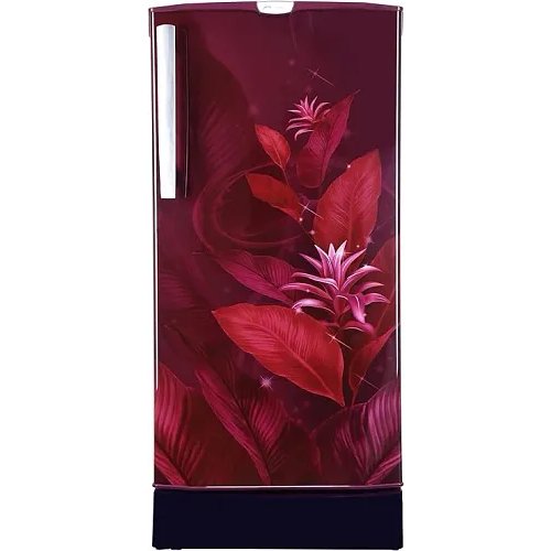 Godrej 185 L 5 Star Inverter Direct Cool Single Door Refrigerator Appliance (RD EDGEPRO 210E TDI GZ WN, Glaze Wine, Hygiene+ Inverter Technology, 2024 Model)