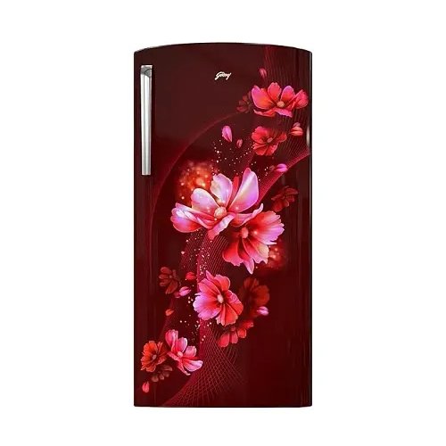 Godrej 185 L 3 Star Direct Cool Turbo Cooling Technology With Upto 24 Days farm Freshness Single Door Refrigerator (RD EMARVEL 207C THF AT WN, Aster Wine)