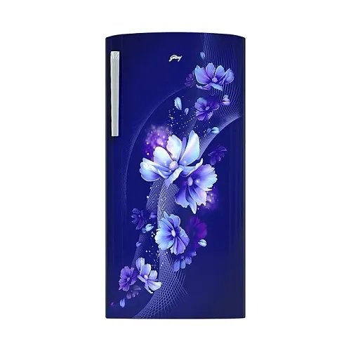 Godrej 180 L 3 Star Direct Cool Turbo Cooling Technology With Upto 24 Days farm Freshness Single Door Refrigerator (RD EMARVEL 207C THF AT BL, Aster Blue)
