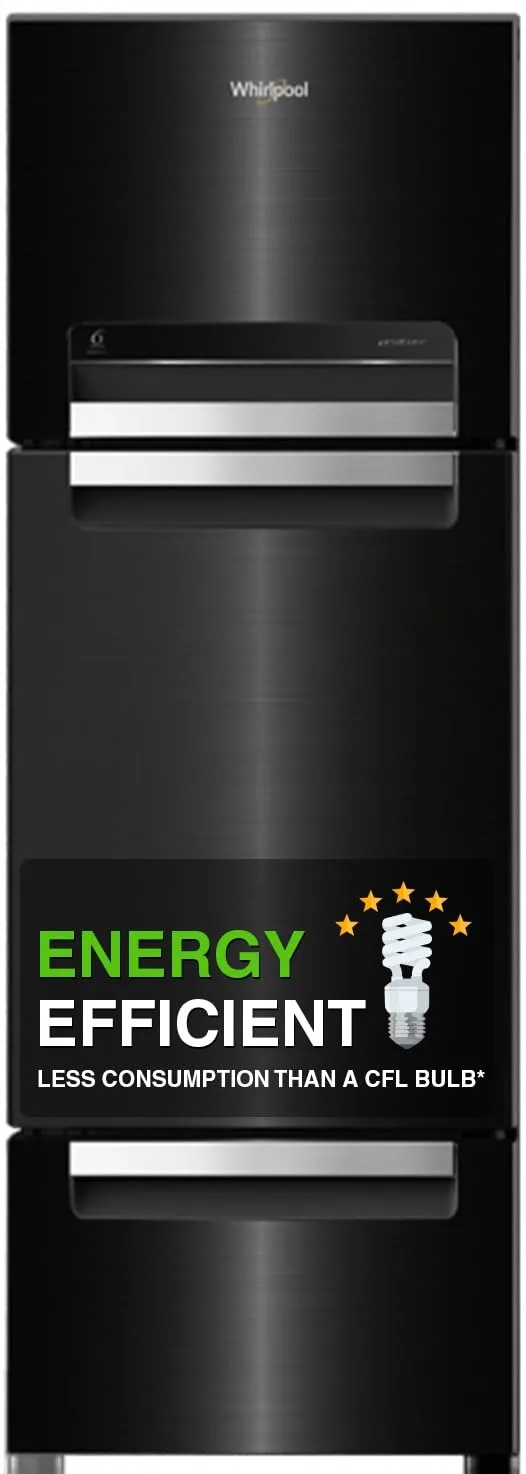 Whirlpool 240 L Frost-Free Multi-Door (FP 263D Protton Roy, Steel Onyx)