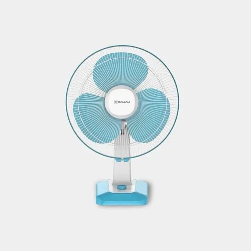 Bajaj Robusto 400mm Oscillating Table Fan For Home | DuraBreezeTM Technology | Surge Protection | 100% Copper Motor |