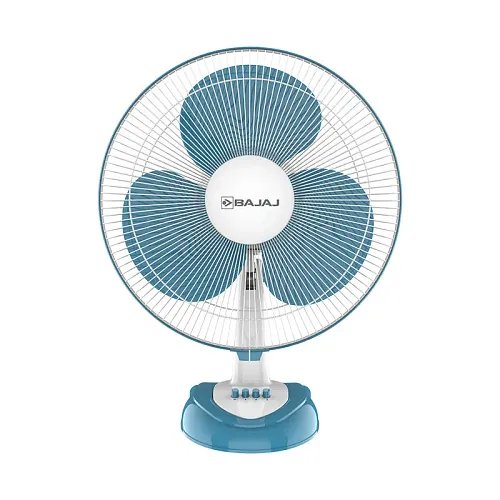 Bajaj Turbo 400mm Table Fan – Fiji Blue
