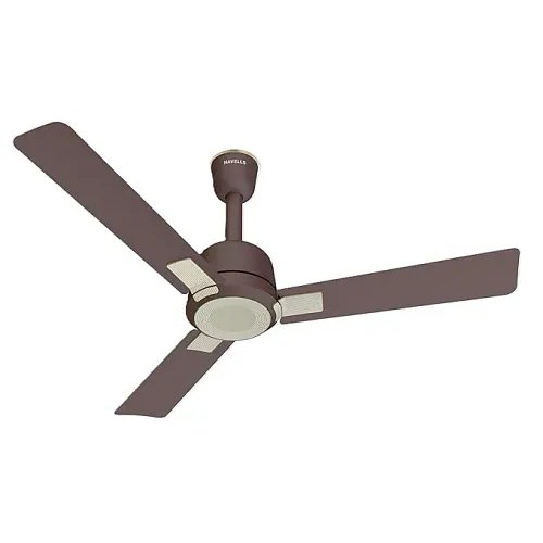 Havells Ceiling Fan Eva 1200mm | 48 Inches, Energy Efficient | 1 Star Rating | 2 Years Manufacturer Warranty (Matt Espresso)