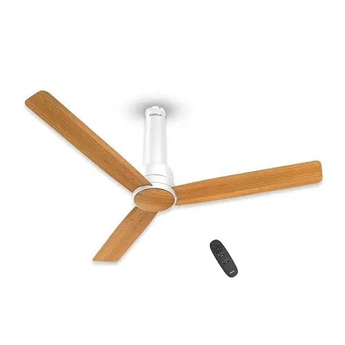 Havells Elio Prime BLDC Ceiling Fan | Remote Controlled, High Air Delivery Fan | 5 Star Rated, Upto 60% Energy Saving, 2+1* Year Warranty | (1200mm | 48 Inches, Pine Wood White)