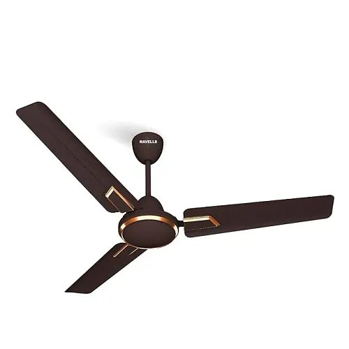 Havells Andria ES BLDC Ceiling Fan | High Air Delivery Fan | 2 Star Rated (1200mm | 48 Inches, Espresso Brown)
