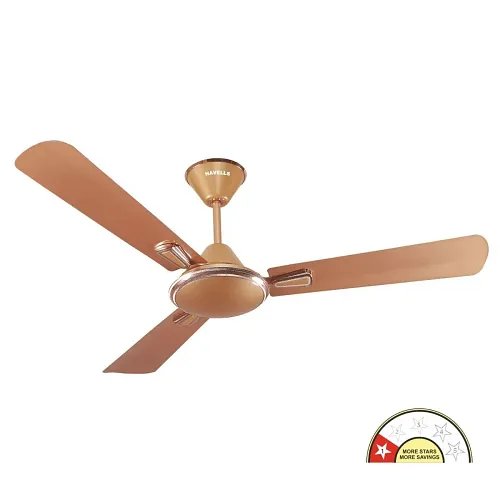 Havells Festiva ES BLDC Ceiling Fan | High Air Delivery Fan | 1 Star Rated (1200mm | 48 Inches, Pearl Copper Gold)