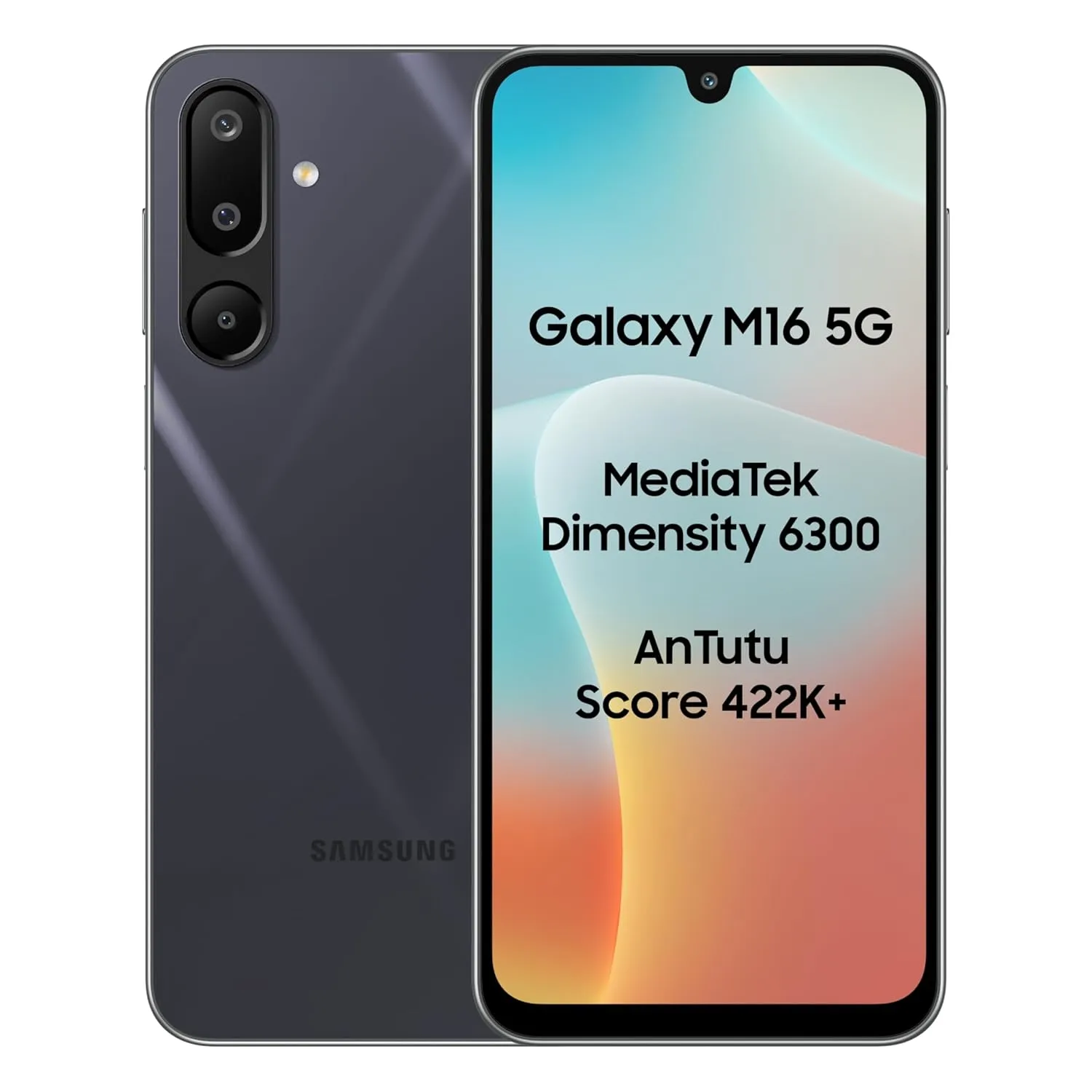 Samsung Galaxy M16 5G (Thunder Black, 128 GB) (4 GB RAM)