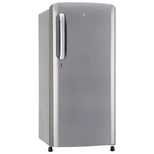 LG 185 L 3 Star Direct-Cool Single Door Refrigerator (GL-B201APZD, Shiny Steel, Fast Ice Making, Gross Volume- 190 L)