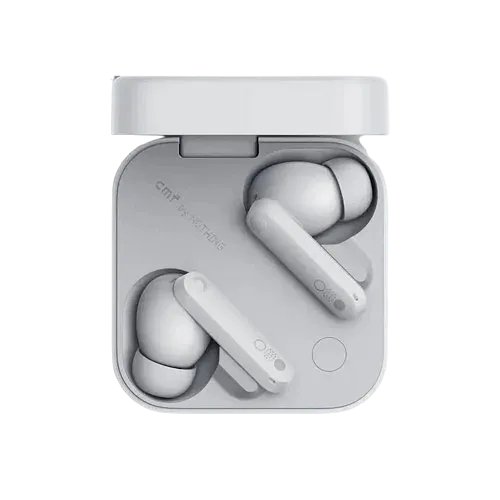 CMF by Nothing Buds Pro 2 with 50 dB ANC| Hi-Res + LDAC| Smart Dial| Spatial Audio|Dual Drivers Bluetooth (Light Grey, In the Ear)