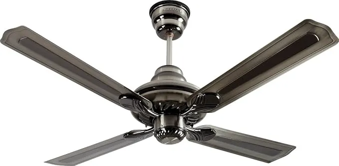 Havells Florence 1200mm Ceiling Fan (Black, Antique Nickel)