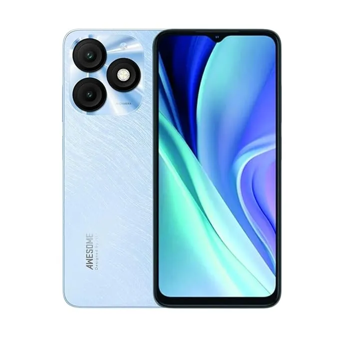 Itel A50|6.6" HD+ Display with Dynamic Bar| 3GB RAM +64GB ROM, Upto 8GB RAM with Memory Fusion|Octacore Processor|8MP AI Dual Rear Cam|5000 mAh Battery | Cyan Blue