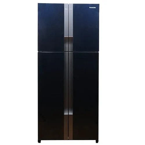 Panasonic Econavi 601 L 6-Stage Inverter Frost-Free Multi-Door Refrigerator NR-DZ601VGKN, Black Glass, Powered by Artificial Intelligence