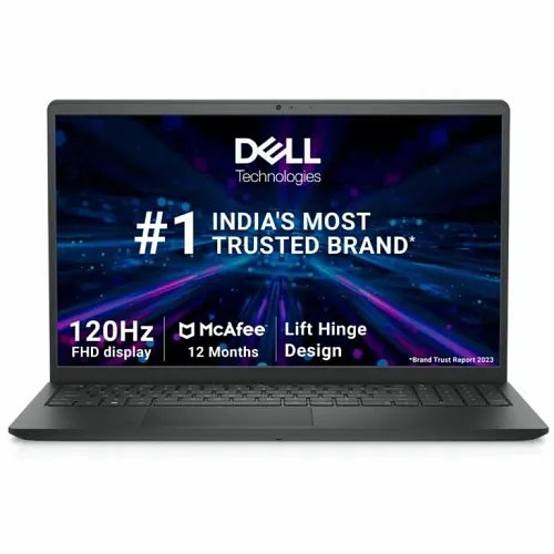 Dell Inspiron 3535 (Ryzen 3-7520U, 8GB RAM, 512GB SSD, 15.6″ FHD 120Hz, Windows 11, MS Office, Carbon Black, 1.68kg)