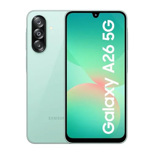 Samsung Galaxy A26 5G (Awesome Mint, 6GB, 128GB)