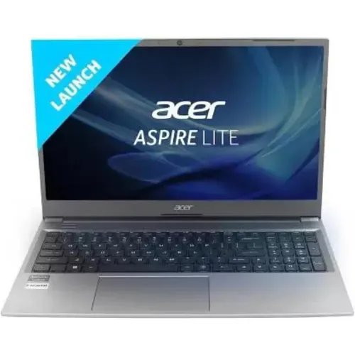 Acer Aspire Lite AL15-52 (Intel Core i5-12th Gen, 16GB RAM, 512GB SSD, 15.6″ Full HD Display, Windows 11 Home, Metal Body, 1.59 kg, Steel Gray)