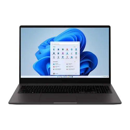 Samsung Galaxy Book 2 (Intel Core i5 12th Gen, 8GB RAM, 256GB SSD, 15.6″ Full HD Display, Windows 11 Home, MS Office, 1.57 kg, Graphite)