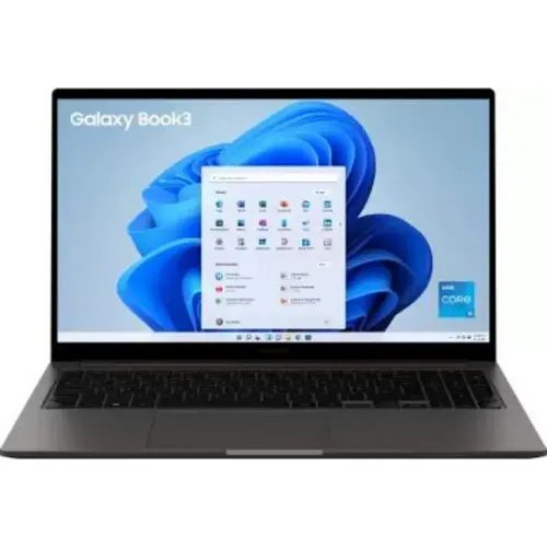 Samsung Galaxy Book 3 (Intel Core i5-1335U, 16GB RAM, 512GB SSD, 15.6″ Full HD Display, Windows 11 Home, MS Office, 1.58 kg, Graphite)