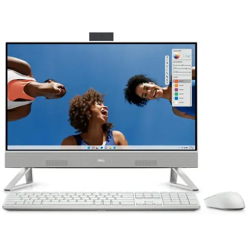 Dell Inspiron AIO 7730 Desktop (Intel Core 7-150U, 16GB RAM, 1TB SSD, Windows 11 Single Microsoft Office, 27-inch Full HD Display, 2GB Graphics, 3 Years Warranty, White)