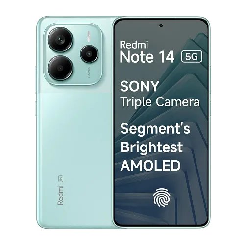 Redmi Note 14 5G (Ivy Green, 8GB RAM 128GB Storage)