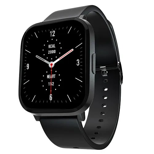 Fire Boltt Ninja 2 Max 1.5" Full Touch Display, SpO2, Heart Rate, 20 Sports Mode & Sleep Monitor, Gesture,Camera & Music Control, IP68 Dust & Sweat Resistance (Black)
