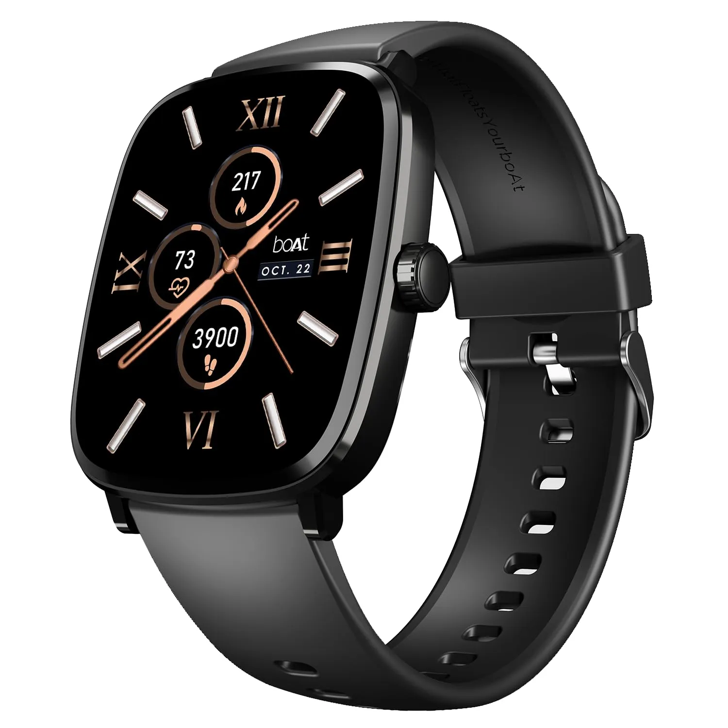 boAt Xtend Smart Watch w/Alexa Built-in, 1.69" (4.2 cm) HD Display