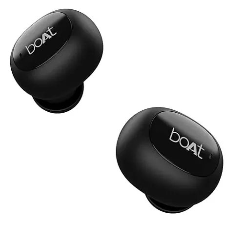boAt Airdopes 121v2 True Wireless in Ear Earbuds with Upto 14 Hours Playback, 8MM Drivers, Battery Indicators, Lightweight Earbuds & Multifunction Controls