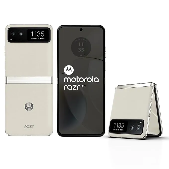 Motorola Razr 40 256GB 8GB Vanilla Cream Phone | Cayroshop